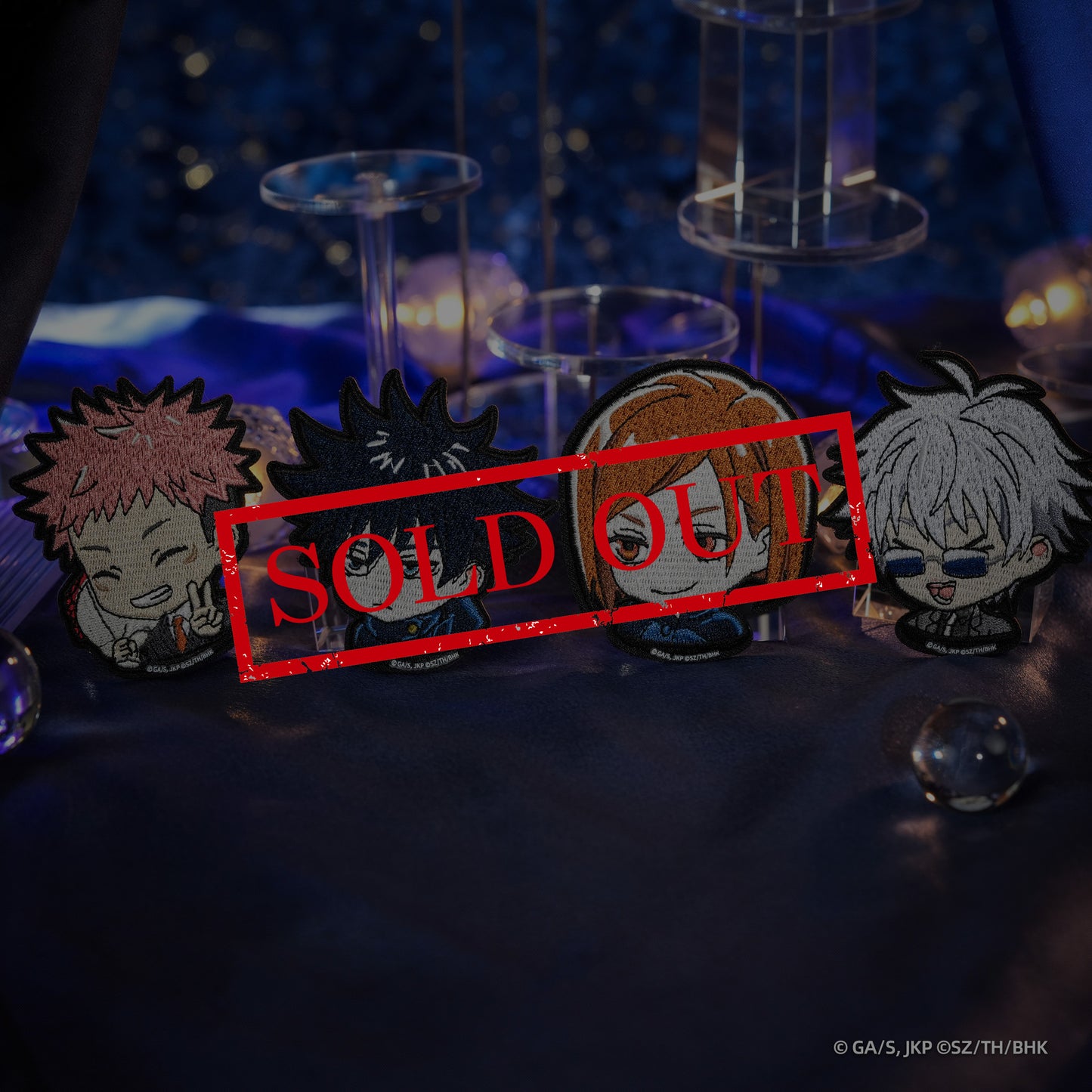 "Jujutsu Kaisen Phantom Parade" Blind Box Chibi Character Embroidered Patch