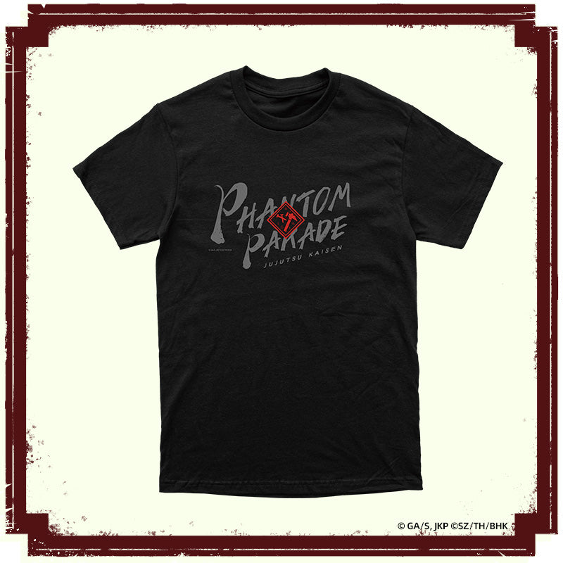 "Jujutsu Kaisen Phantom Parade" T-Shirt & Printed Badge Set